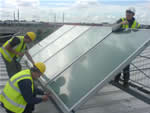 solar water heating